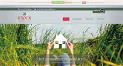 Desktop Screenshot of brock-immobilien.com