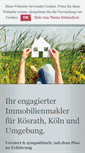 Mobile Screenshot of brock-immobilien.com